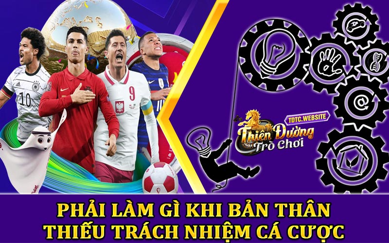 Hành động khi thấy bản thân thieeys trách nhiệm cá cược