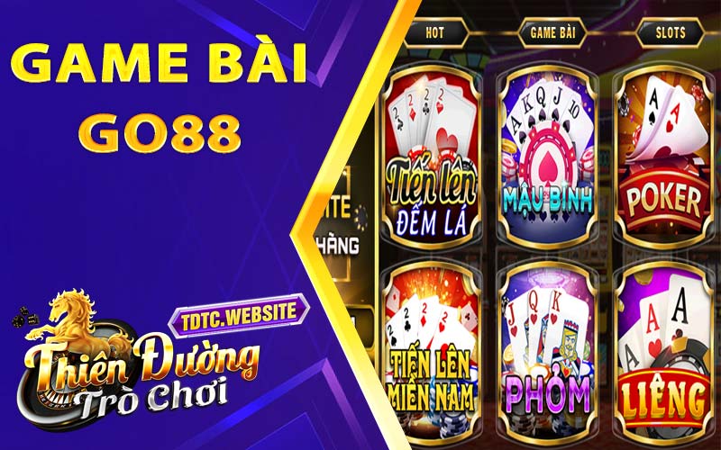 Game bài Go88 – Sân chơi cá cược xanh chín lý tưởng mỗi ngày